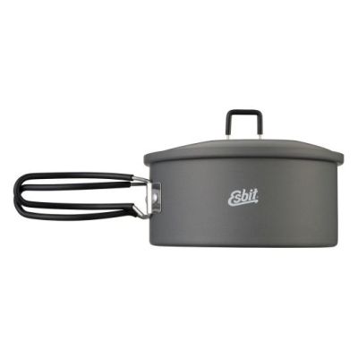 ESBIT PT1100HA Camping Kitchen Utensil Jar 1.1 l Aluminum, Black