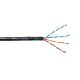 EmiterNet cable, outdoor gel-filled UTP (U/UTP) cat. 5e, wire 4x2x0.5, PE+GEL