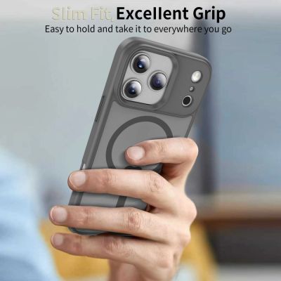 7. Tech-Protect MagMat MagSafe Case for iPhone 17 Pro - Gray