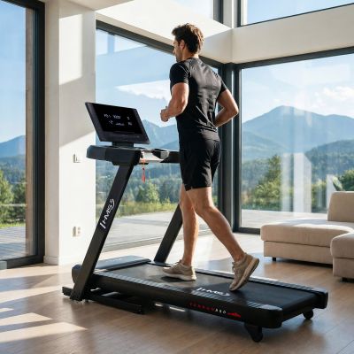 10. TERRUN350 HOME TREADMILL WITH BI-DIRECTIONAL HMS INCLINE ADJUSTMENT