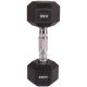 3. HEX RUBBER Dumbbell 6 KG ENERO FIT