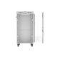 4. Lanberg FF01-6822-12SL 22U Freestanding Rack Gray