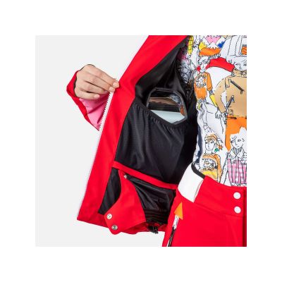 4. Rossignol W Pilot Down Jkt Jacket Red