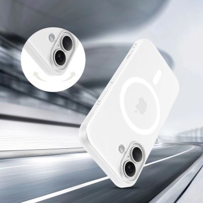 5. Tech-Protect MagSlim MagSafe case for iPhone 17 - matte white