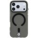 3. BMW Sign Frosted IML & Metal Logo MagSafe Case for iPhone 18 Pro Max / 17 Pro Max - Gray