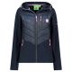 Geographical Norway Tulka Navy Db Lady 0124 Navy Blue Women's Fleece (WZ6442F/GN-Navy)