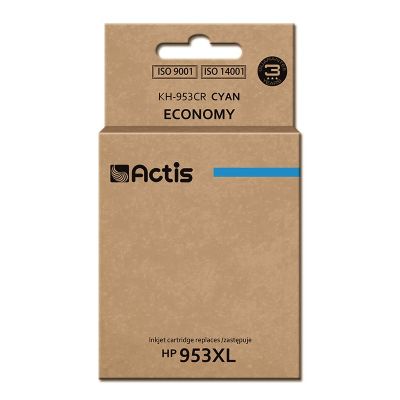 Actis KH-953CR Ink (replaces HP 953XL F6U16AE; Standard; 25ml; blue) - New Chip