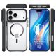 5. 3mk Satin Armor MagCase for iPhone 17 Pro Max - Transparent Black