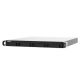 2. Qnap TS-432PXU-2G, 1U, 4 x 2.5"/3.5" SATA, Annapurna Labs Alpine AL324 1.7GH, 2GB DDR4 UDIMM (Max. 16GB), 2 x 10GbE SFP+, 2 x 2.5GbE, Single PSU (not upgradeable to RP)