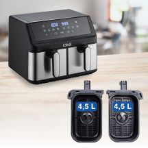ELDOM Oil-Free Fryer, Double Horizontal 9