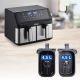 ELDOM Oil-Free Fryer, Double Horizontal 9