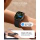 9. Spigen Athlex Air M Strap for Apple Watch 44 / 45 / 46 / 49 mm - Black and Gray