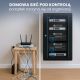 7. Extralink 15U 600x600 Black Wall-Mounted Rack Cabinet