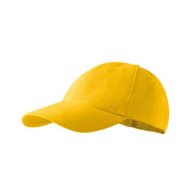 2. 6P Malfini Cap MLI-30504 Yellow