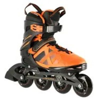 8. NILS Extreme NA14112 roller skates black and orange size 38