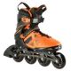 8. NILS Extreme NA14112 roller skates black and orange size 38