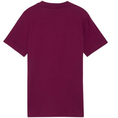 3. Puma Cls Badge Cat Tee Purple Kids T-Shirt 694700 41