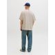 7. Jack&Jones men's t-shirt JJEBARRON TEE SS O-NECK NOOS 12298906 MOONBEAM