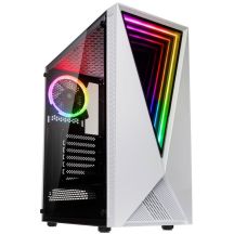 Gaming Case, Kolink VOID WHITE Midi Tower Case, white