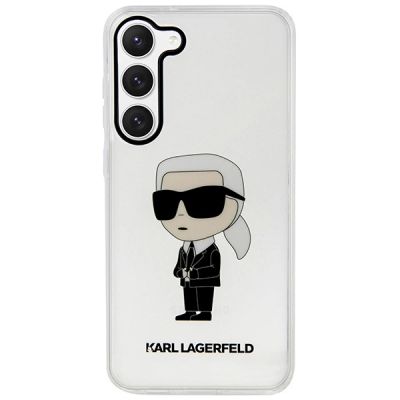 3. Karl Lagerfeld KLHCS23SHNIKTCT S23 S911 transparent hardcase Ikonik Karl Lagerfeld