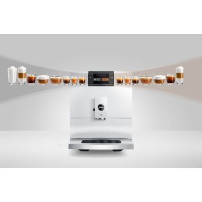 6. Jura C9 Piano White (EA) Coffee Machine