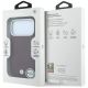 8. BMW Sign Centered Deboss MagSafe Case for iPhone 17 Pro / 18 Pro - Burgundy