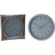 3. PP WALL CLOCK 30x4.5CM GRAY