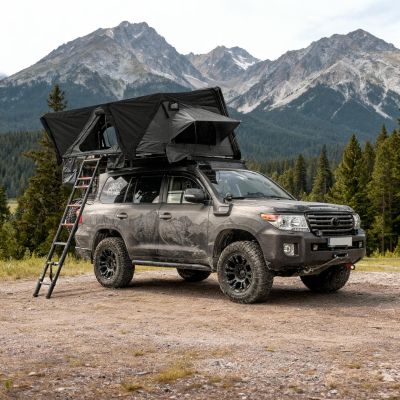 29. Offlander Fold 2 Wolf Rooftop Tent OFF-FOLD2-GRAY