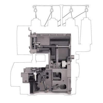 7. SINGER 14HD-854 Overlock Sewing Machine