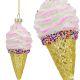 GLASS BALL MAT ICE CREAM MICA