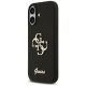 2. Guess Silicone Big 4G Script Case for iPhone 17 - Black