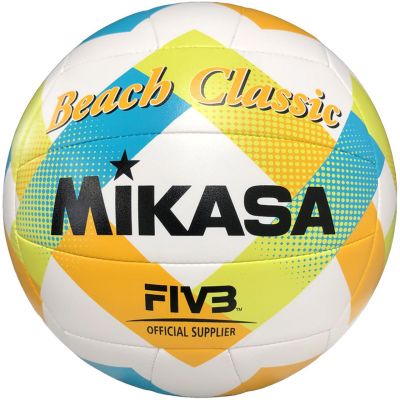 2. Mikasa Beach Classic BV543C-VXA-LG Beach Volleyball