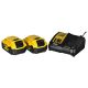 18. Combo Kit 18V DCD796+DCF887 2x5.0Ah DCK266P2T