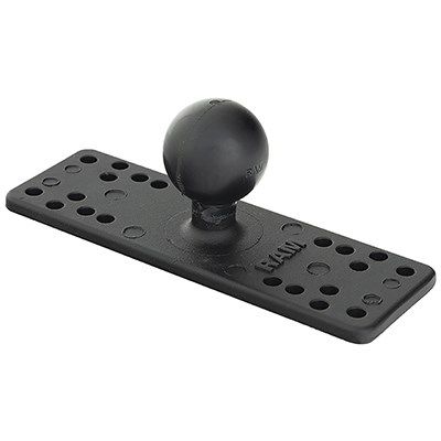 3. RAM MOUNT universal base with ball, for echo sounder, RAM-111BU