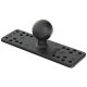 3. RAM MOUNT universal base with ball, for echo sounder, RAM-111BU