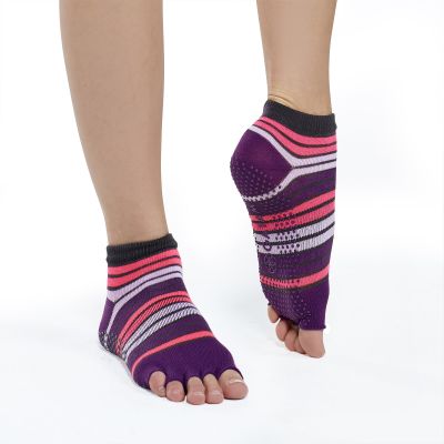 3. Anti-slip socks purple 62656