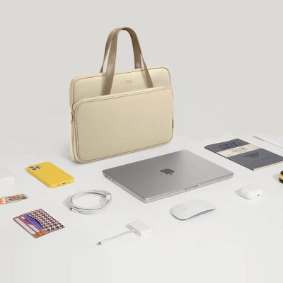 9. Tech-Protect Carrying Bag for 13-14" Laptop - Beige