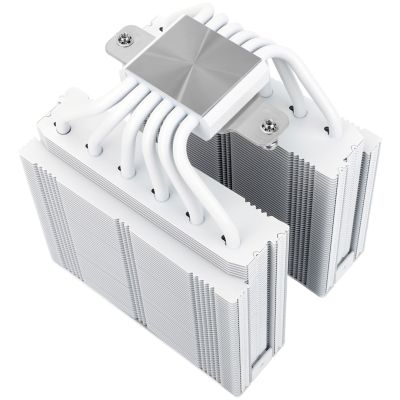 8. Thermalright Royal Pretor 130 Processor Radiator White