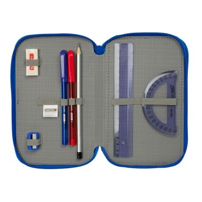 5. FC Barcelona pencil case with equipment triple filled pencil case 37 pcs 412648857