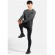 Men’s Long-Sleeve Running Shirt Odlo ESSENTIAL SEAMLESS, Grey