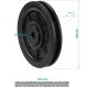 8. ROLLER fi 100MM FOR ATLAS ROPE fi 6MM ENERO FIT