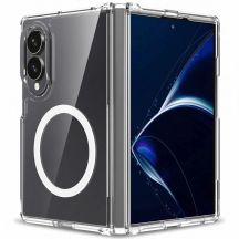 Tech-Protect FlexAir Hybrid MagSafe Case for Samsung Galaxy Z Fold 8 - Transparent
