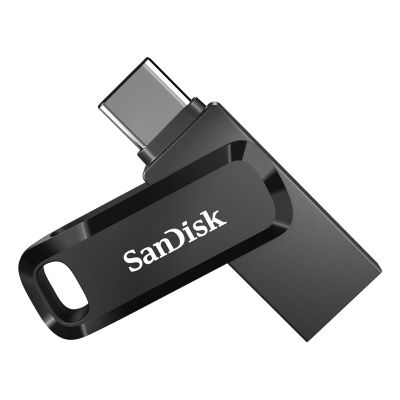 6. SanDisk Ultra Dual GO SDDDC3-128G-G46 pendrive (128GB; USB 3.0, USB-C; black)