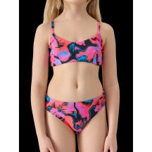 Girls' two-piece swimsuit 4F JUNIOR 4FJWSS25UBKSF046-90A