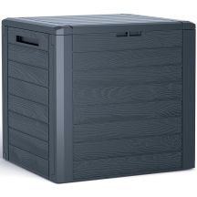 GARDEN BOX 140L ANTHRACITE WOODEBOX