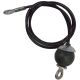2. Cable for Atlas, 106 cm, Rubber Stopper, Eyelet