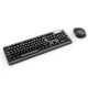4. Inca IWS-549U Keyboard Mouse Included Office RF Wireless + USB Black