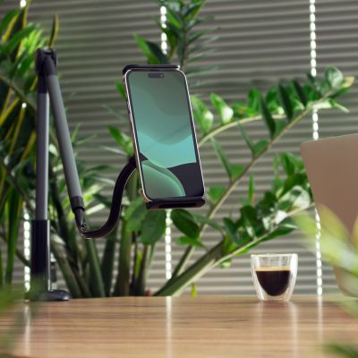 15. Wozinsky Long Flexible Phone and Tablet Holder Black (WTHBK5)