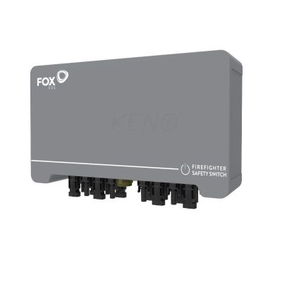 DC disconnect switch for 4 MPPT photovoltaic systems / FoxESS / 1500DC / Box 4 MPPT / MC4 connectors / IP66 / Motor drive / Automatic shutdown at 70C
