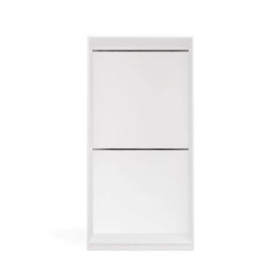 11. Modular Wardrobe OPENO SET 260/200 WHITE – Drawers, Rails and Shelves, Large, for the Bedroom